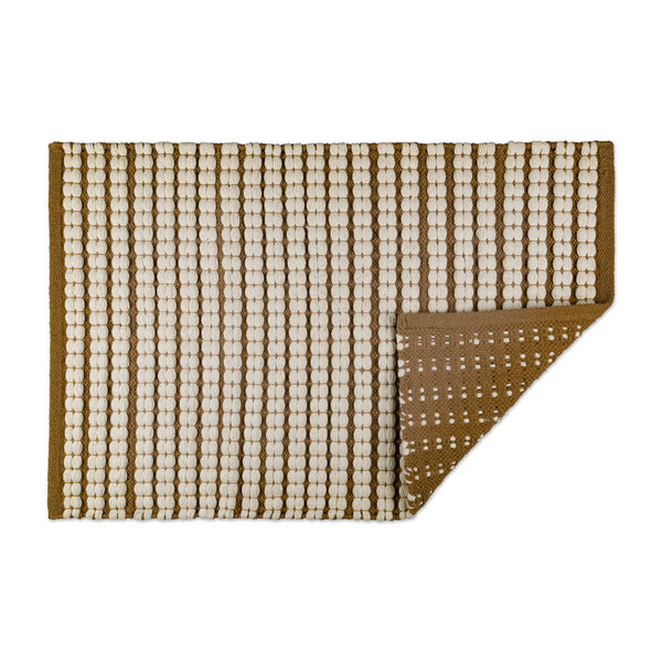 Stone Braided Stripe Rug 2x 3 ft