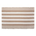 Stone Cabana Stripe Recycled Yarn Rug 2X3 Ft