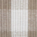 Stone & Cream Buffalo Check Rag Rug 2x3 ft