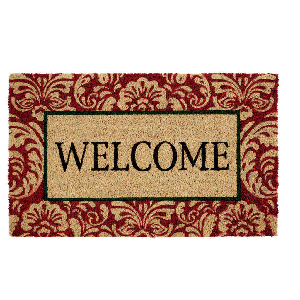 Damask Welcome Doormat