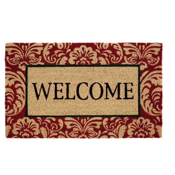Damask Welcome Doormat