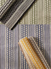 Black Dobby Stripe Hand-Loomed Rug 2X3 Ft
