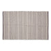 Gray Dobby Stripe Hand-Loomed Rug 2X3 Ft