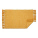 Honey Gold & Off White 2-Tone Ribbed Rug 2X3 Ft