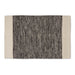 Black Variegated Border Hand-Loomed Rug 2X3 Ft