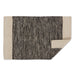 Black Variegated Border Hand-Loomed Rug 2X3 Ft