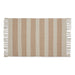 Stone Ticking Stripe Hand-Loomed Rug 2X3 Ft