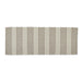 Brown Variegated Stripe Recycled Yarn Floor Runner 2Ft 3In X 6Ft