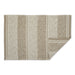 Brown Variegated Recycled Yarn Rug 2X3 Ft set of 2