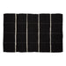 Black & Cream Farmhouse Check Rug 2x3