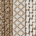 Stone & White Hand-Loomed Paper Chindi Rug 4X6 Ft