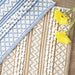 Stone & White Hand-Loomed Paper Chindi Rug 4X6 Ft