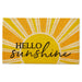 Yellow Hello Sunshine Doormat