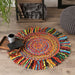 Multicolor Rag Rug 3 Ft Round