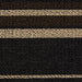 Neutral Stripe Tufted Loop Textilene Mat 17.75X29.5
