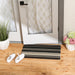 Neutral Stripe Tufted Loop Textilene Mat 17.75X29.5