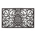 Pineapple Scroll Rubber Doormat