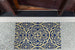 Blue Tunisia Scroll Doormat
