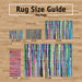Rag Rug Multi Cream 4X6 Ft