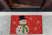 Snowman Doormat