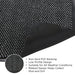 Charcoal Ribbed Utility Mat