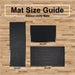 Brown Ribbed Walk Off Utility Runner