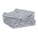 Navy & Off White Assorted Recycled Cotton Dishcloth Set of 6