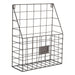 Farmhouse File Basket Set of 2 Grey