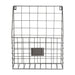 Farmhouse File Basket Set of 2 Grey