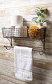 Large Black Farmhouse Towel Rack