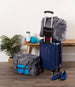 Medium Blue Foldable Travel Bag