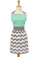 Chevron Skirt Apron