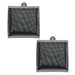 Bath Mesh Bag Small Gray Set of 2