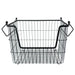 Metal Basket Black Rectangle Medium