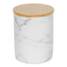 White Marble Ceramic Canister Set of 3