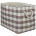 Paper Bin Checkers Stone Rectangle Medium