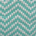 Paper Bin Chevron Aqua Round Large