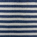 Paper Bin Pinstripe Nautical Blue Round Large