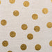 Polyester Bin Dots Gold Rectangle Medium