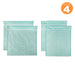 Aqua Lattice Set E Mesh Laundry Bag Set of 4