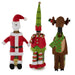 Santa, Reindeer, And Elf Wine Bottle Outfits Set of 3