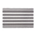 Gray Cabana Stripe Recycled Yarn Rug 2X3 Ft