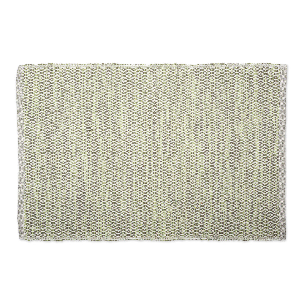 Artichoke Diamond Recycled Yarn Rug 2X3 Ft