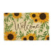 Sunflower Welcome Doormat