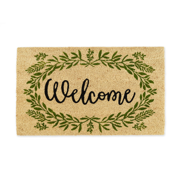 Greenery Welcome Doormat