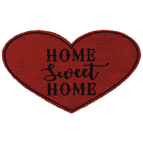 Home Sweet Home Heart Doormat