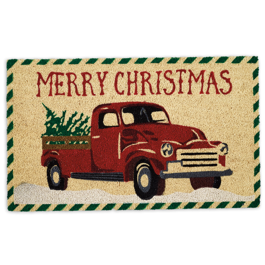 Merry Christmas Truck Doormat