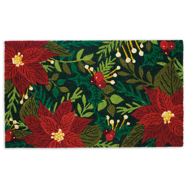 Poinsettias Doormat