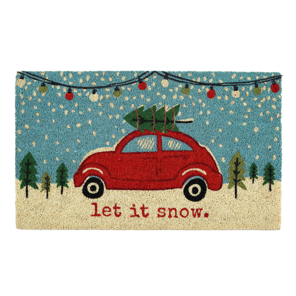 Christmas Car Doormat