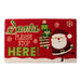 Santa Please Stop Here! Doormat